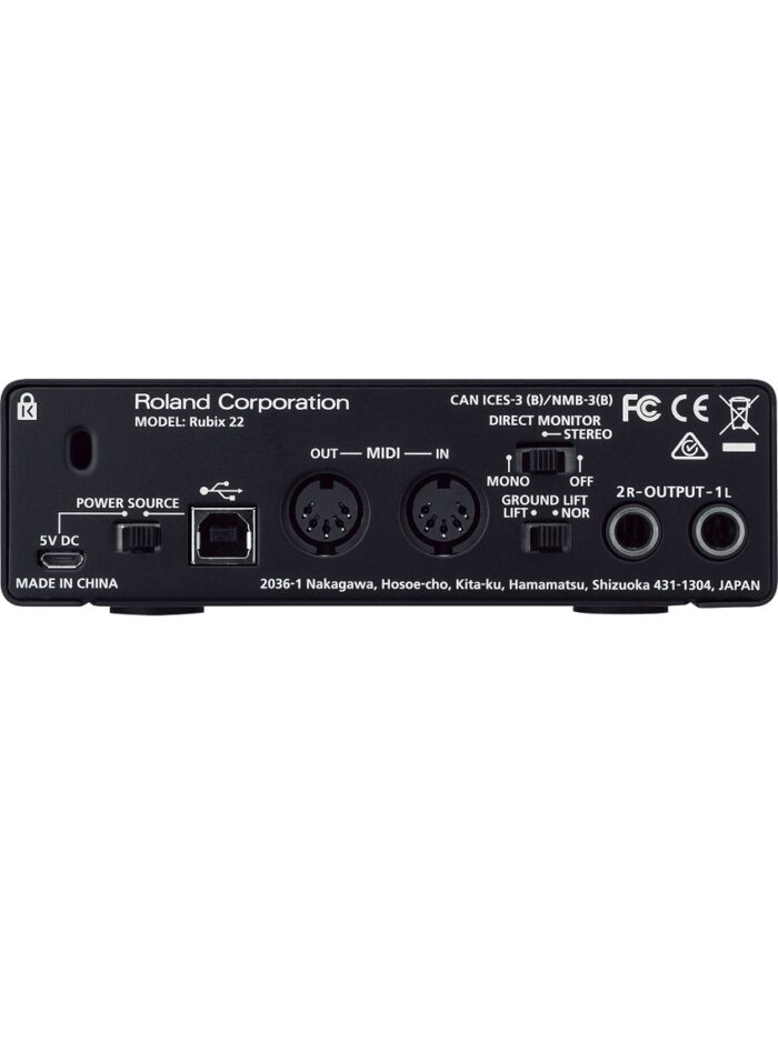 Roland Rubix22 USB Audio Interface_gal