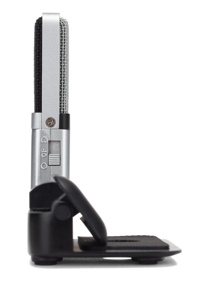 Samson Go Mic Portable USB Condenser Microphone-Profile-Left