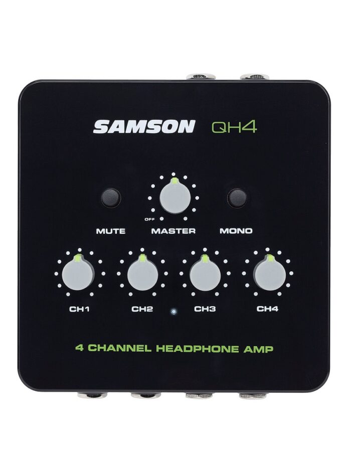 Samson QH4 4-channel Headphone Amplifier