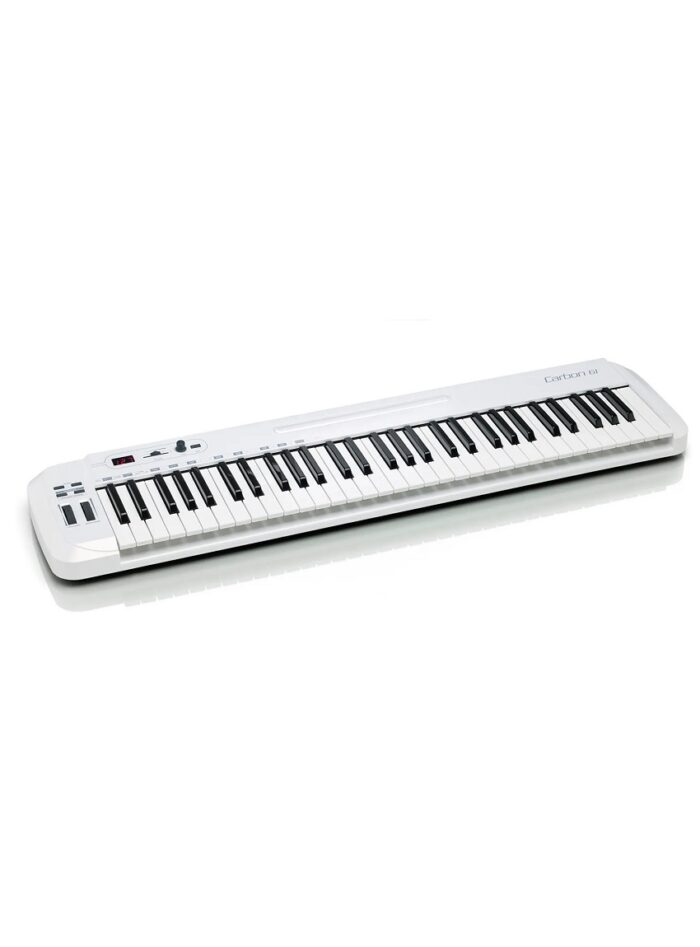 Samson Carbon-61 USB MIDI Keyboard Controller_angled