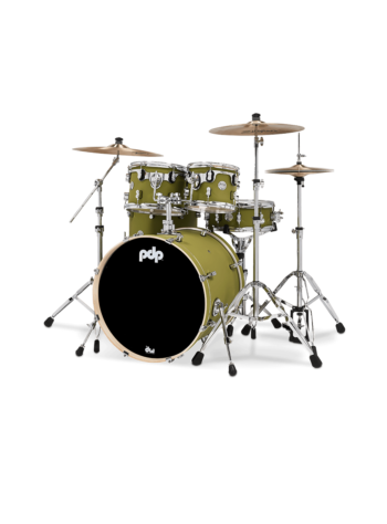 PDP Concept Maple 5-piece Shell Pack - Satin Olive