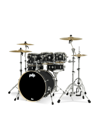 PDP Concept Maple 7-Piece Shell Pack With Chrome Hardware Carbon Fiber
