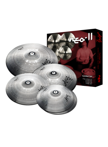 Avus Neo-II Silver Cymbal Set - 5Pack