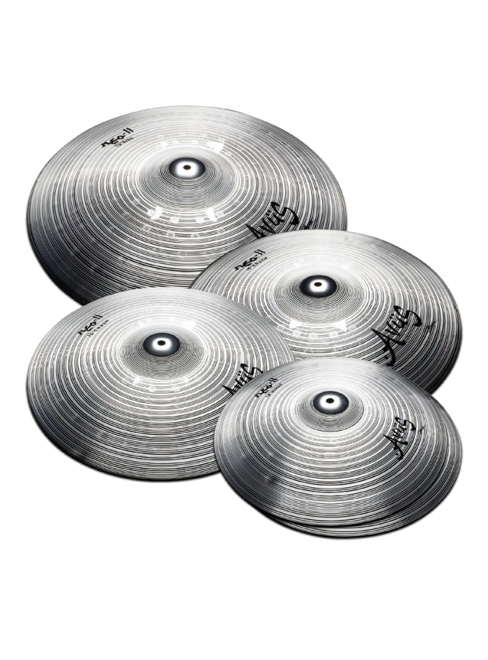 Avus Neo-II Silver Cymbal Set - 4Pack