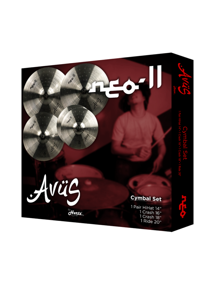 Avus Neo-II Silver Cymbal Set Box