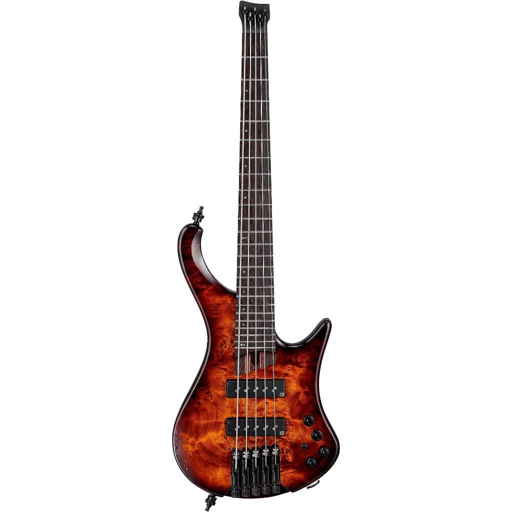 Premium electric guitar with sunburst finish