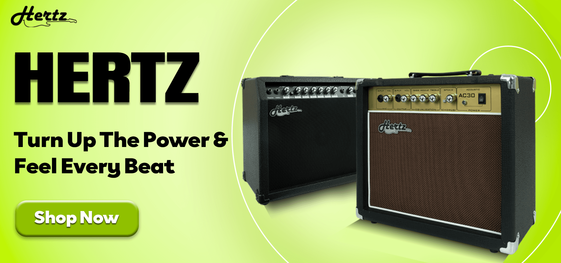 Hertz amplifiers — turn up the power and feel every beat at Vibe Music