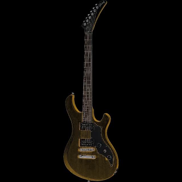 Gibson SG electric guitar in TV yellow