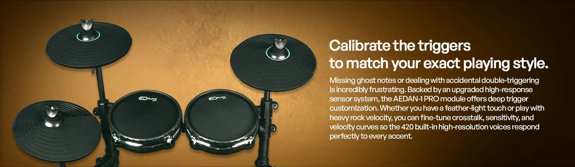 Responsive shells and hardware for every playing style