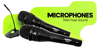 Studio and stage microphones