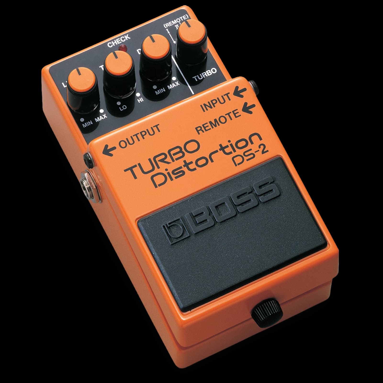 BOSS DS-2 Turbo Distortion Guitar Effects Pedal with Two Distortion Modes, Tone Control, Turbo Switching, Sustain & Durable Stage Design view 1