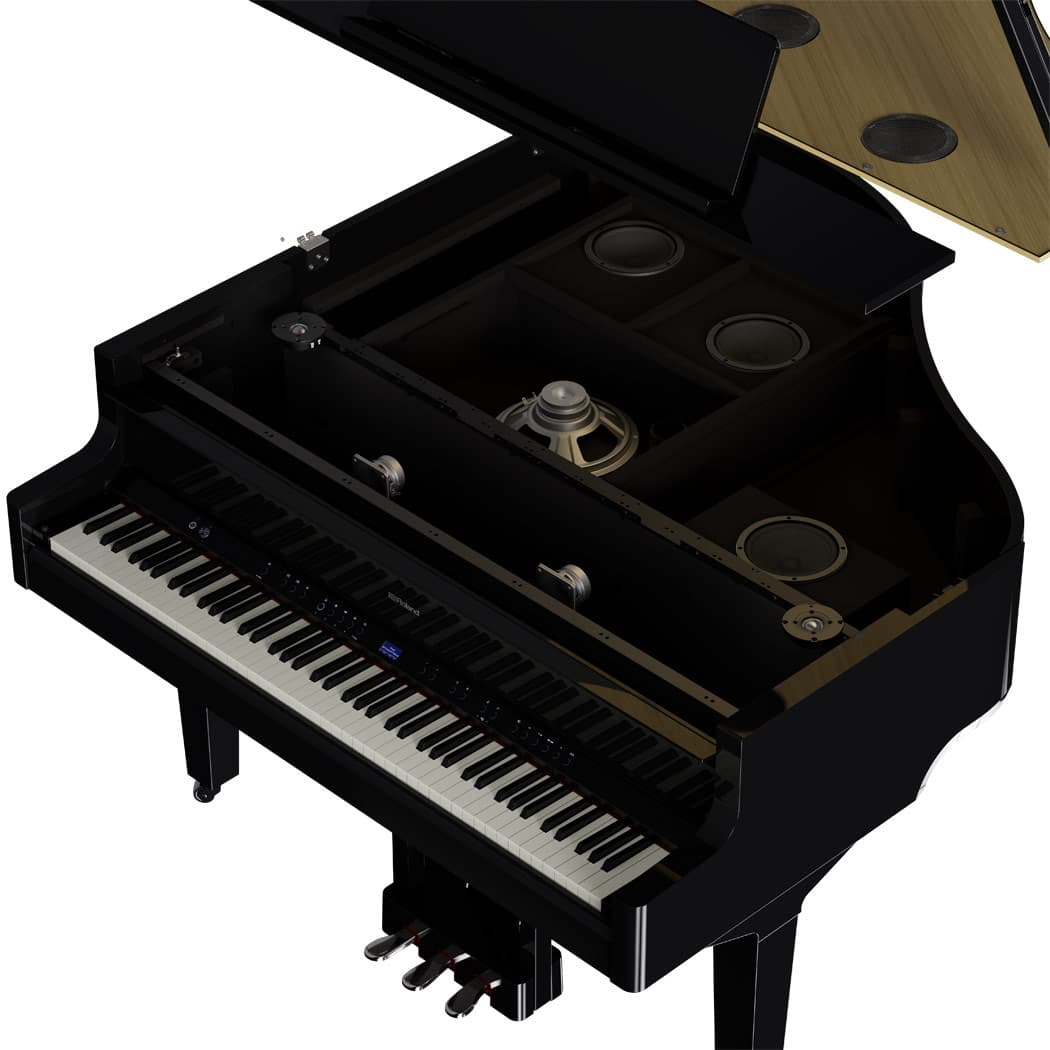 GP-9 Digital Piano - Piano Reality Projection speakers