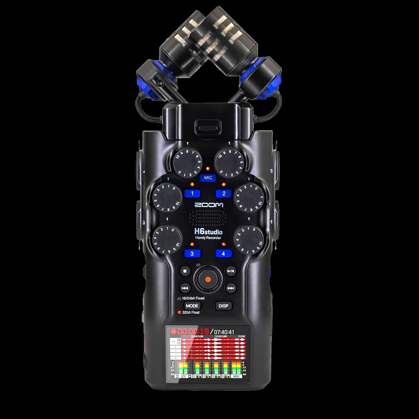 Zoom H6 Handy Portable Audio Recorder with Interchangeable Microphone System view 1