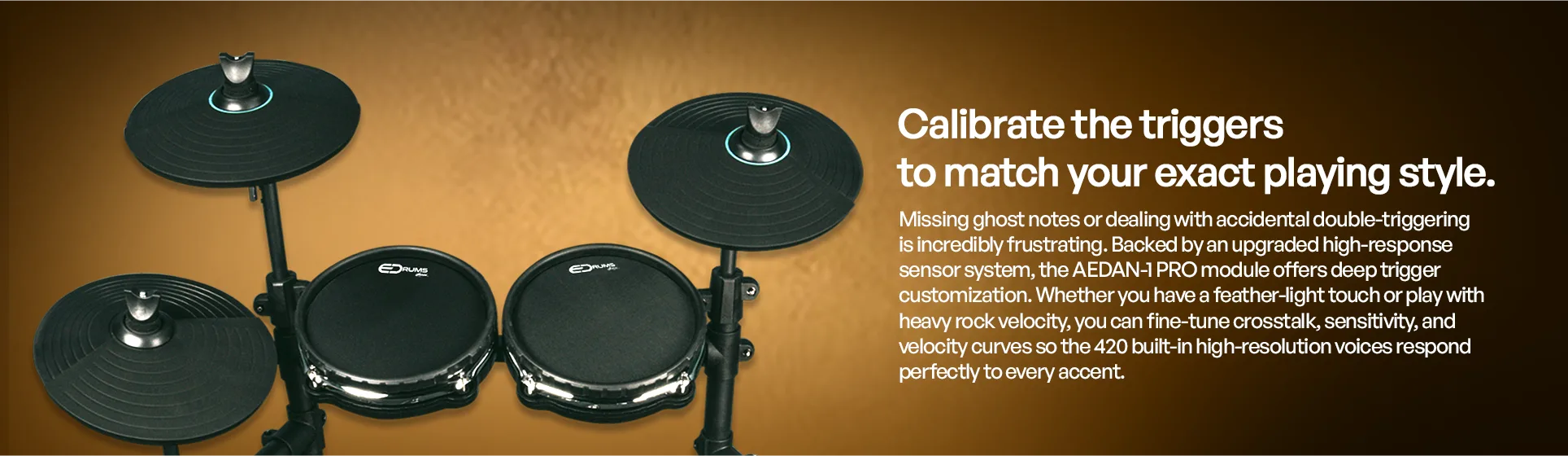 Responsive shells and hardware for every playing style