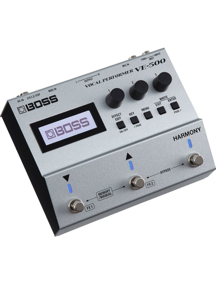 Boss VE-500 Vocal Performer Effects Pedal_angle_gal