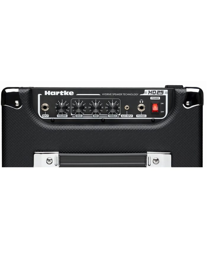 Hartke HD25 Bass Combo Amplifier_Amp_Top_v2