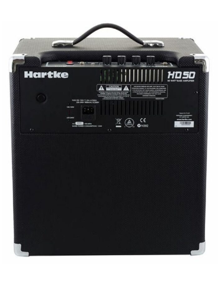 Hartke HD50 Bass Combo Amplifier_Rear