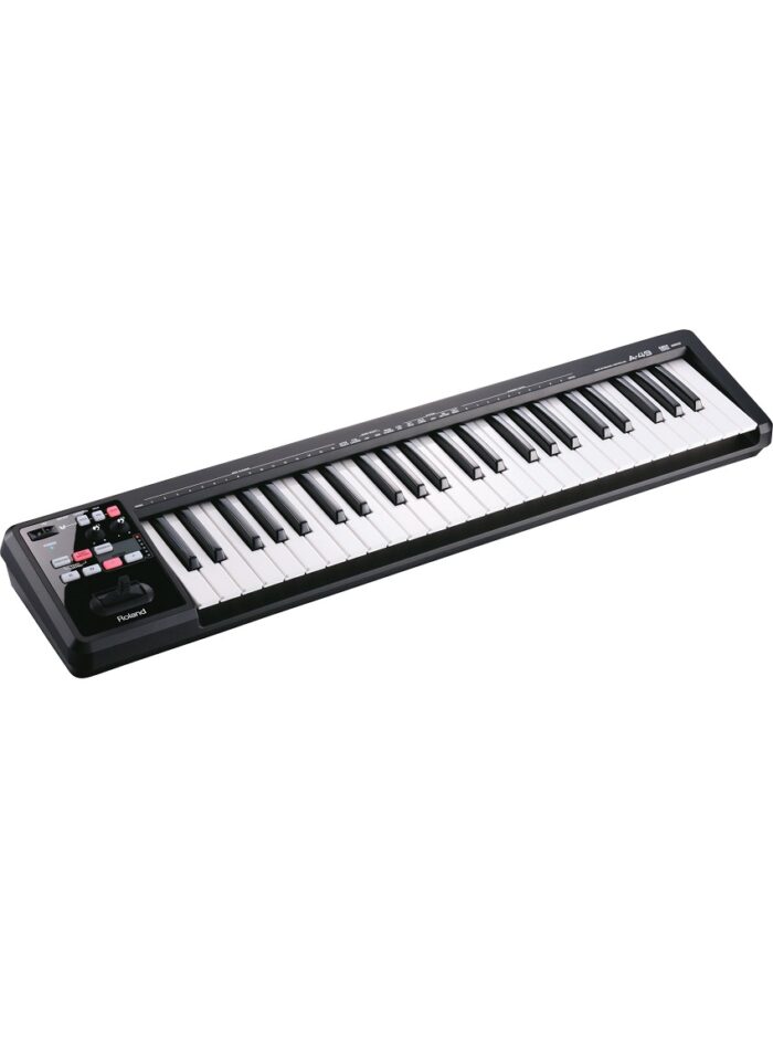 Roland A-49 49-key Keyboard Controller - Black_angle_gal
