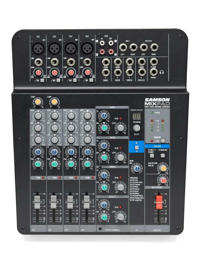 Samson MixPad MXP124FX Analog Mixer