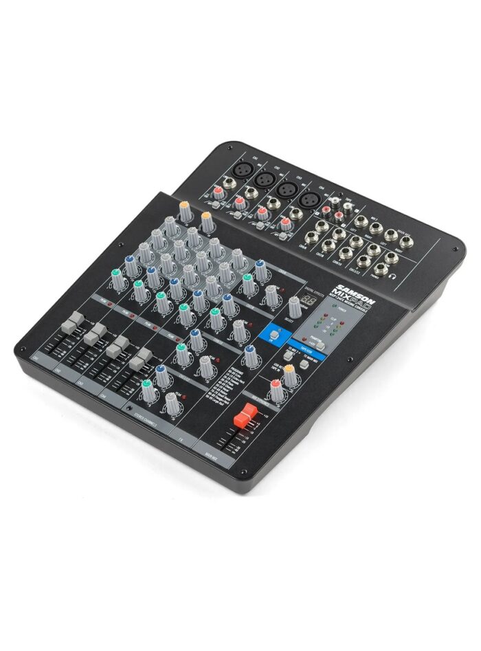 Samson MixPad MXP124FX Analog Mixer_angle