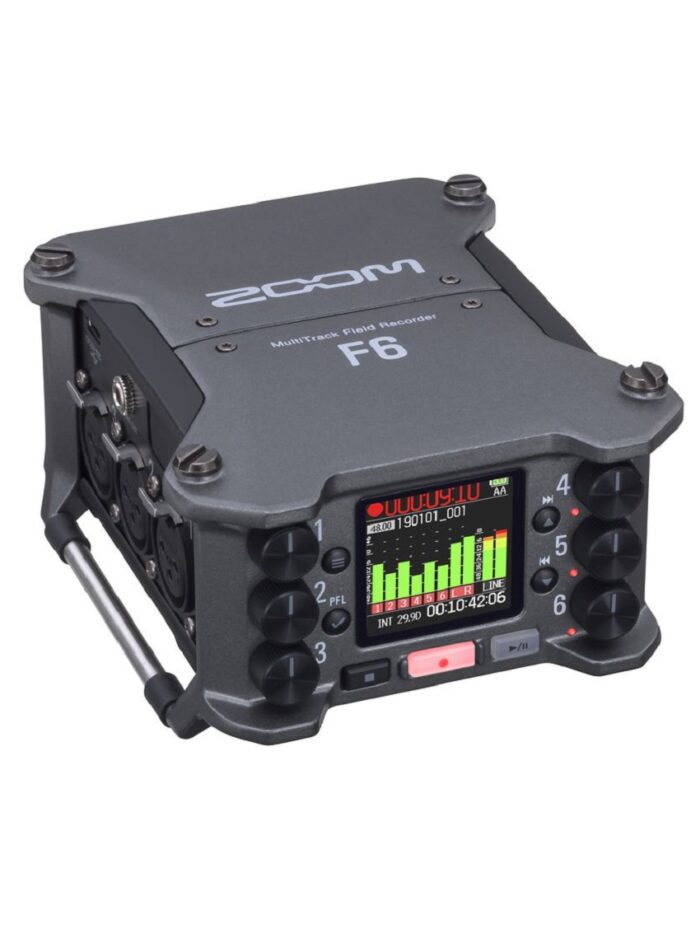 Zoom F6 Multitrack Field Recorder_slant_01