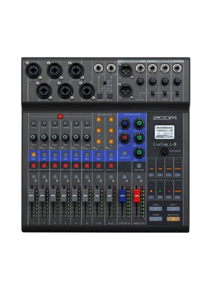 Zoom LiveTrak L-8 Digital Mixer