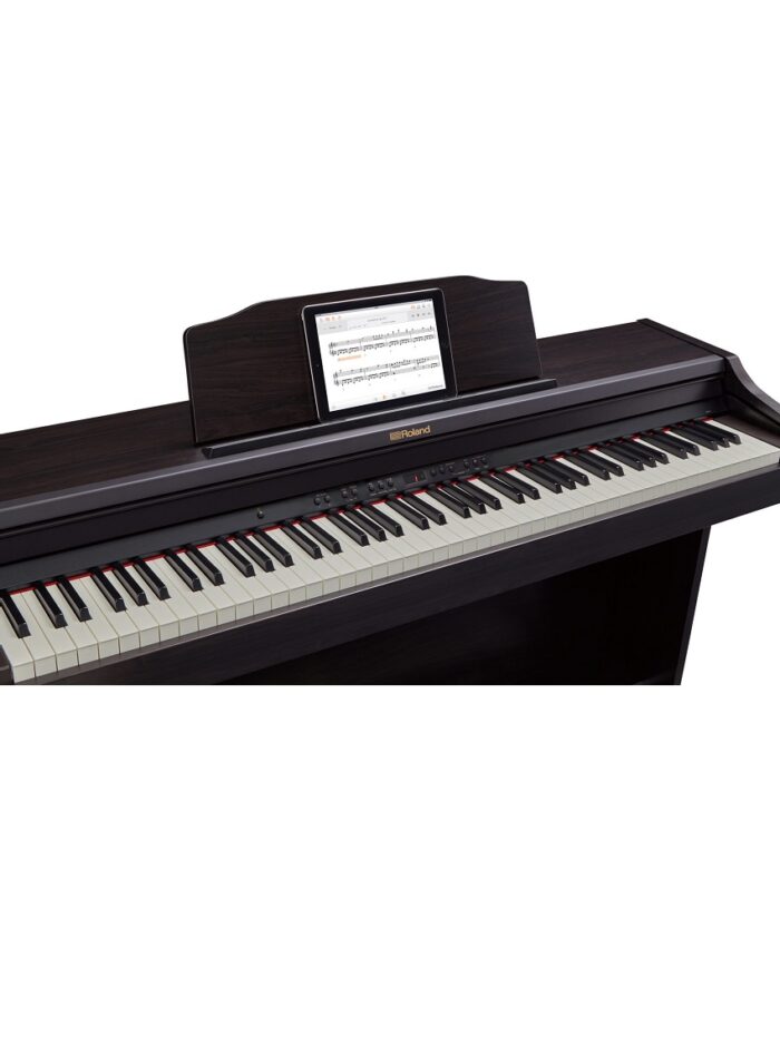 Roland RP-501R CRL Digital Piano - Contemporary Rosewood_ipad_gal