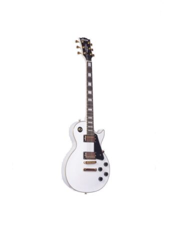 Hertz HZLP Custom Electric Guitar - White
