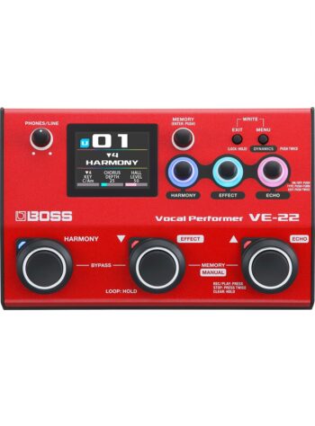 Boss VE-22 Vocal Effects and Looper Pedal_gal_01