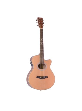 Hertz HZA7000 Semi Acoustic Guitar - Natural