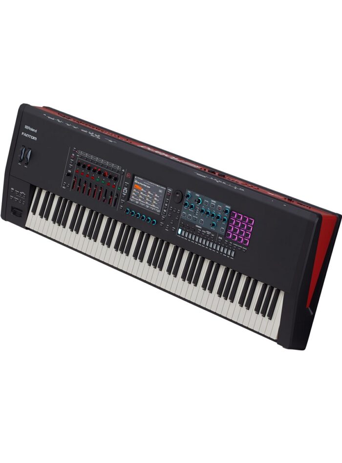 Roland FANTOM-8 Music Workstation Keyboard_angle_2_gal