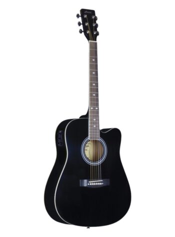 Hertz HZA5100 Electro Acoustic Guitar - Black