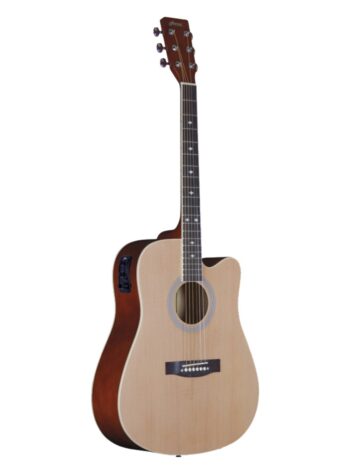 Hertz HZA5100 Electro Acoustic Guitar - Natural