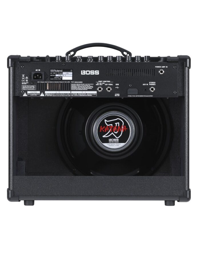 Boss Katana-50 Gen3 Combo Amplifier_back