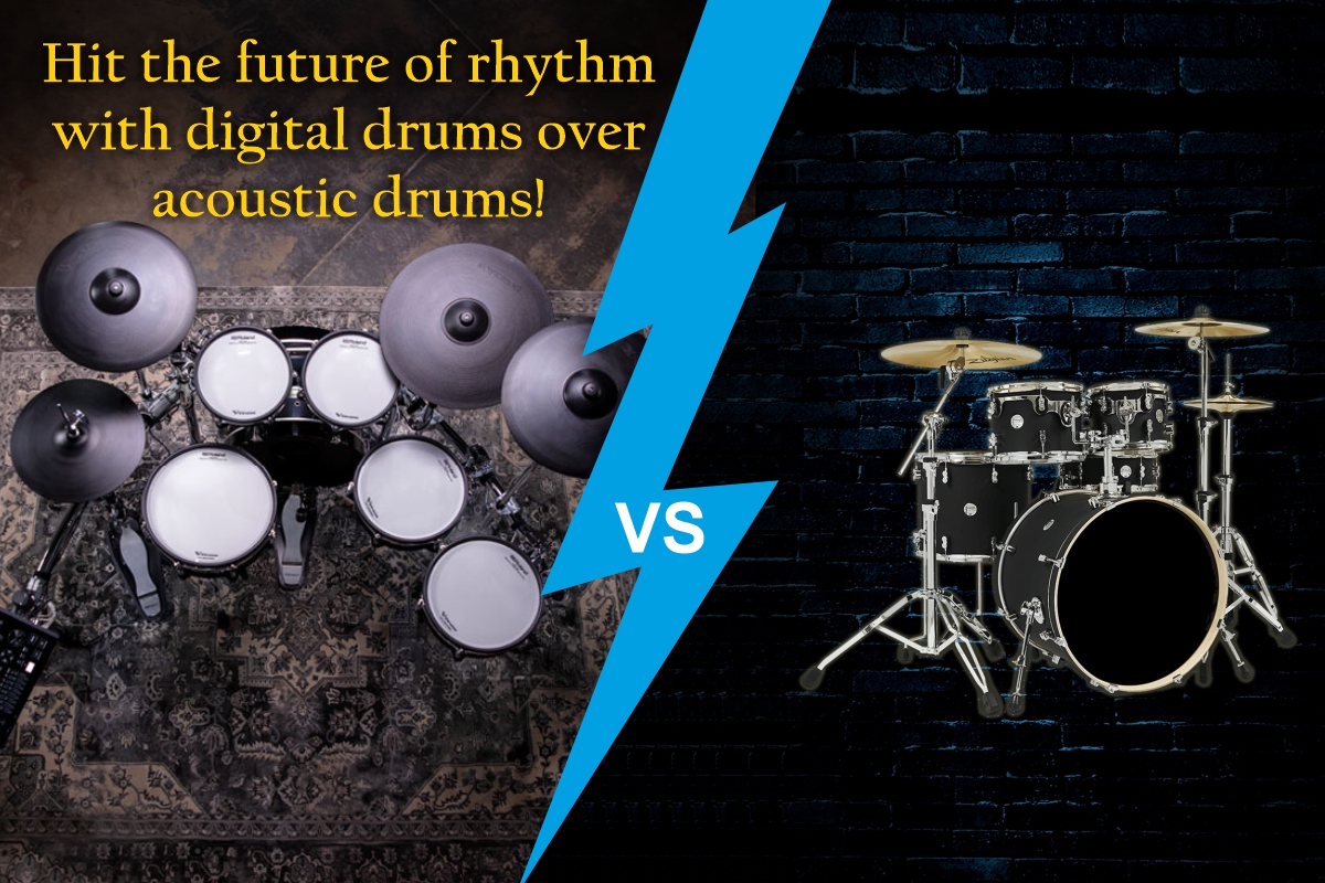 Why Digital Drums Are Better Than Acoustic Drums