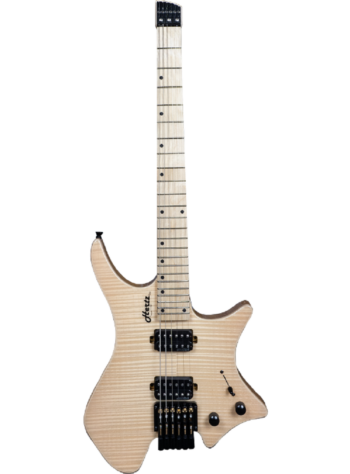 Hertz Astra Headless Guitar - Natural