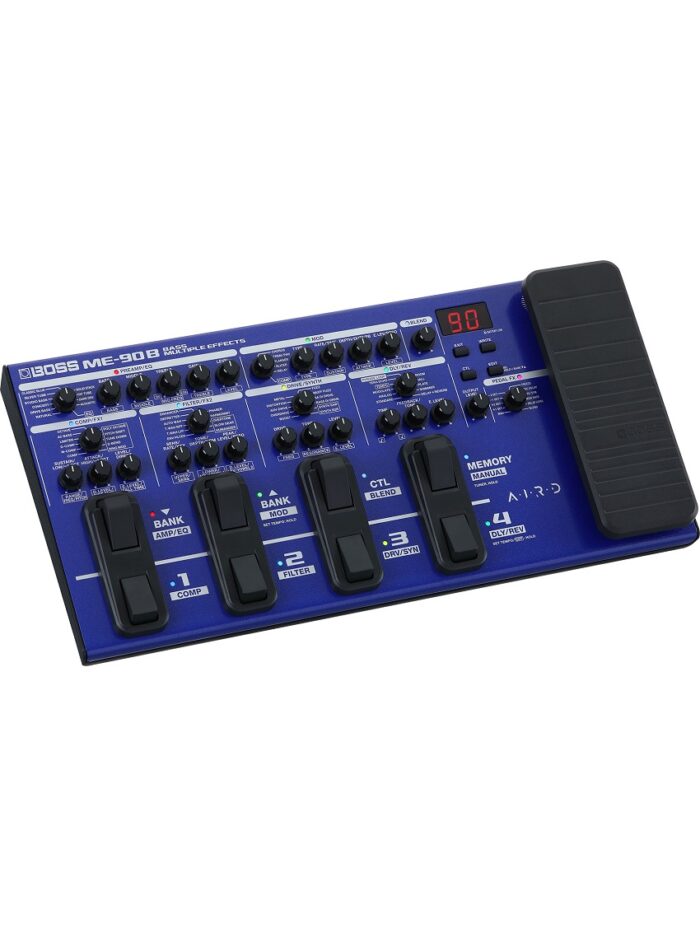 Boss ME-90B Bass Multi-effects Processor_angled