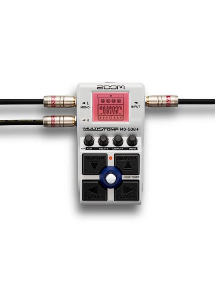 Zoom MS-50G+ MultiStomp Guitar Effects Pedal_connectors