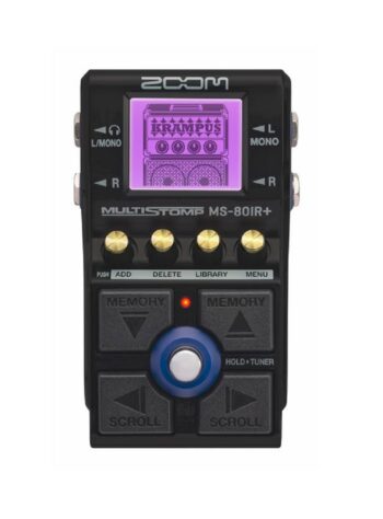 Zoom MS-80IR+ MultiStomp Guitar Pedal