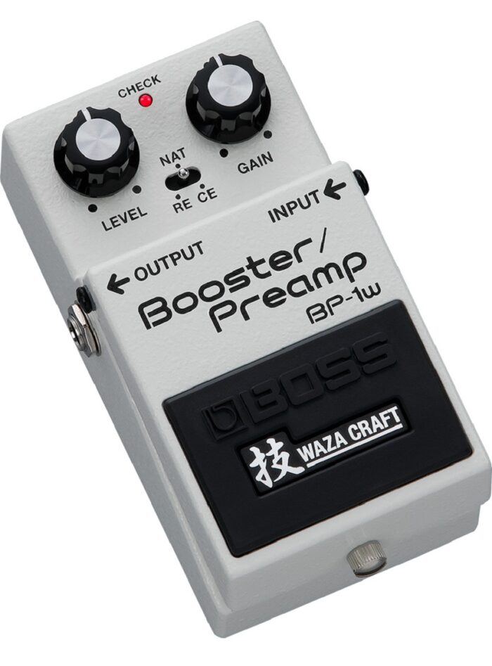 Boss BP-1W Booster/Preamp Pedal_angled