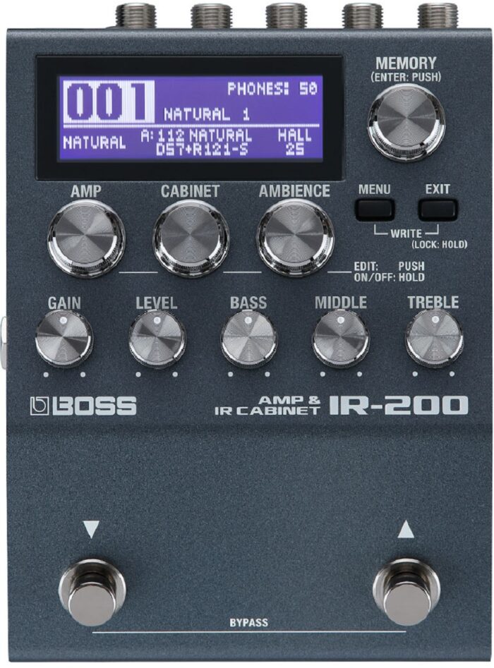 Boss IR-200 Amp & Cabinet Pedal