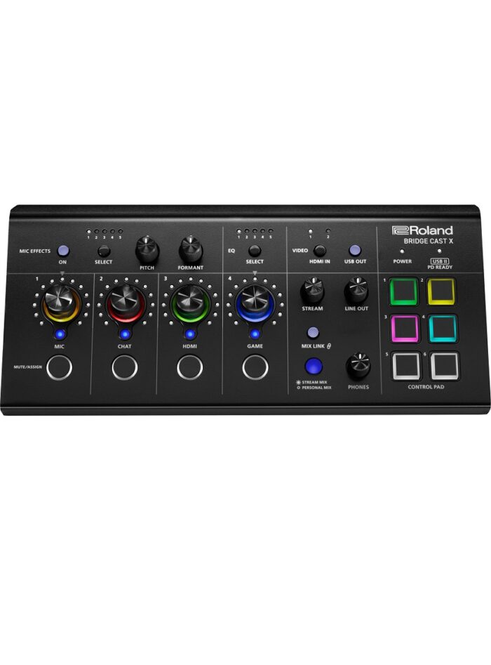 Roland Bridge Cast X Dual-bus Pro Streaming Mixer