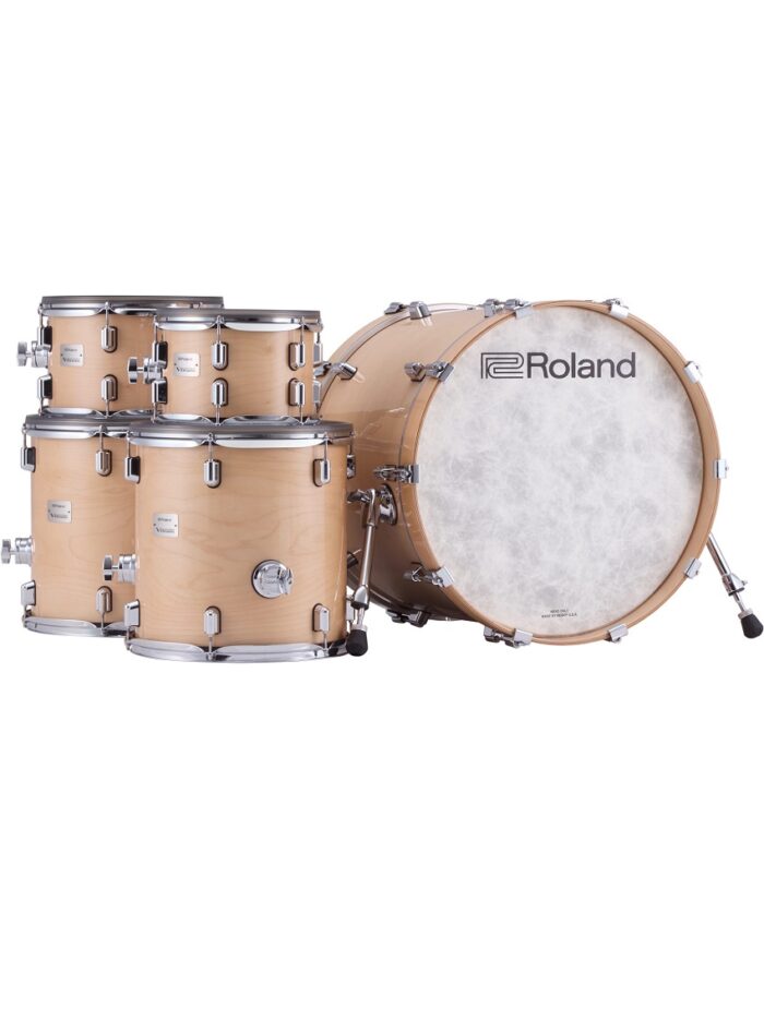 Roland VAD716 Electronic Drum Set - Gloss Natural - Image 2