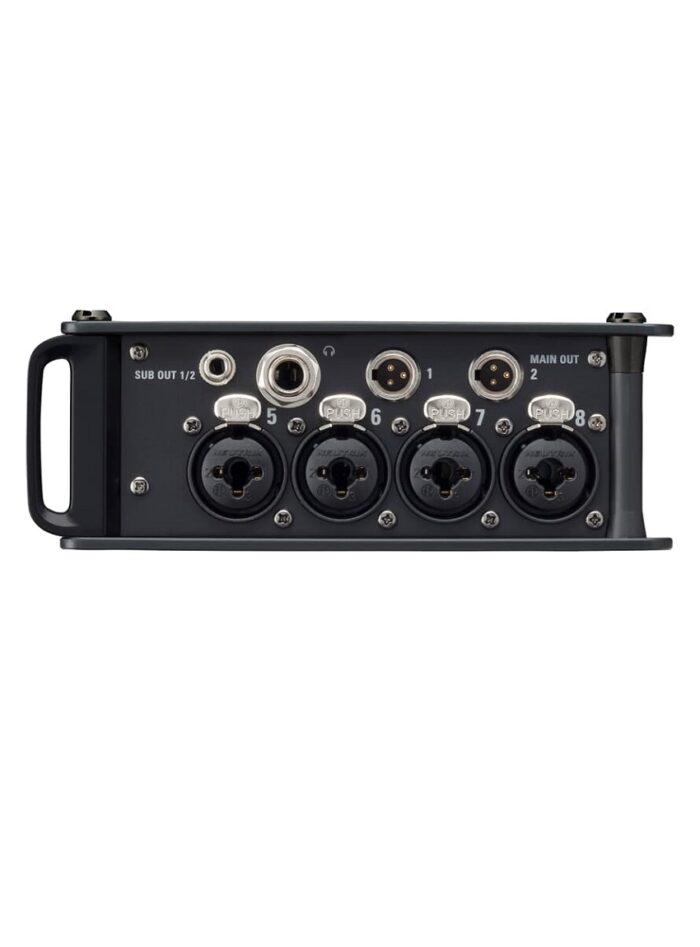 Zoom F8n Pro Multitrack Field Recorder_left