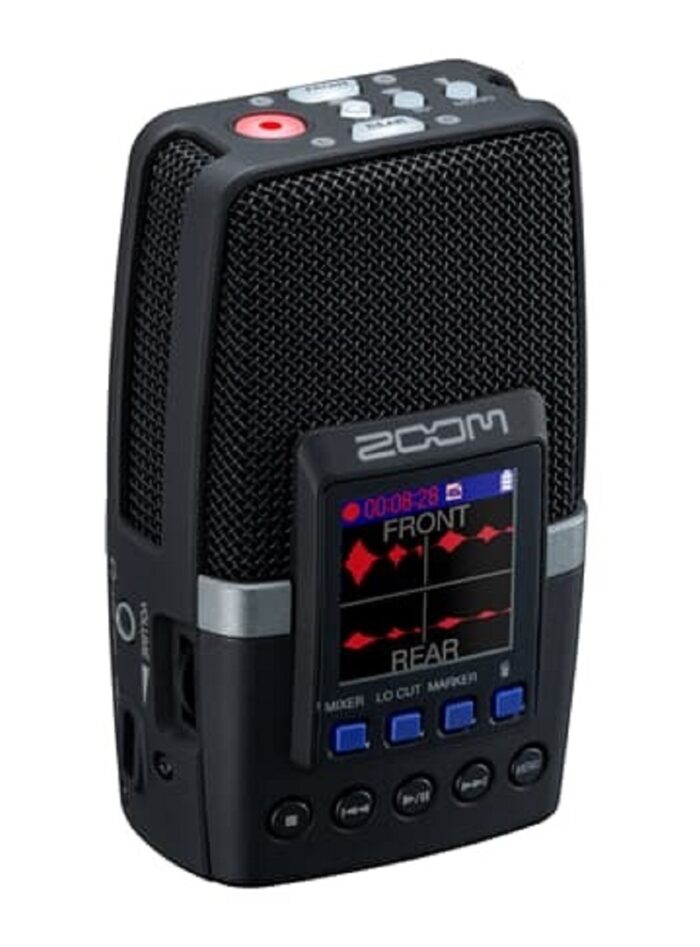 Zoom H2essential Multi-mic Handy Recorder_slant1