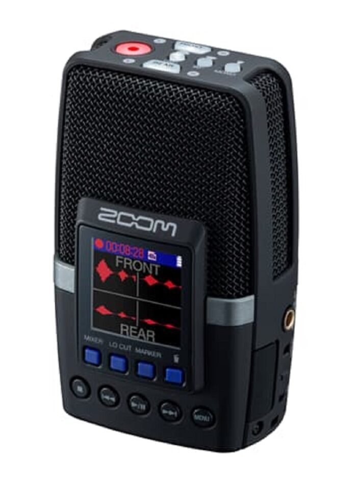 Zoom H2essential Multi-mic Handy Recorder_slant2