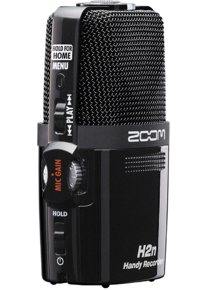 Zoom H2n Handy Recorder_angled