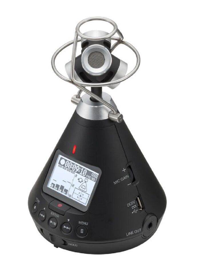 Zoom H3-VR Handy Audio Recorder_slant1