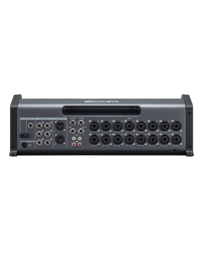 Zoom LiveTrak L-20R Digital Mixer_rear