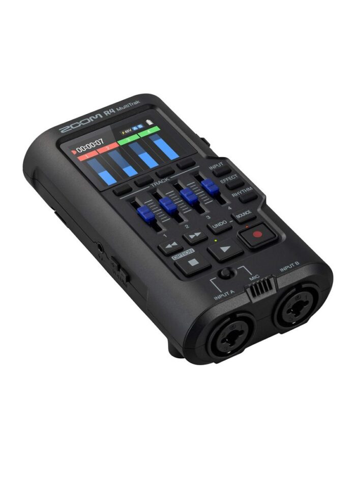 Zoom R4 MultiTrak Recorder_left_angled